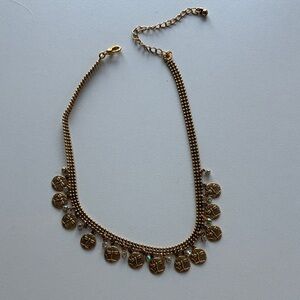 Chic Gold Coin Necklace